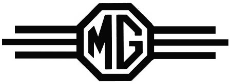 The MG initials stand for 'Morris Garage'. I interpret the initials as 