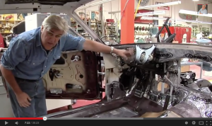 Jay Leno explains about hs choice of Dynamat heat & noise insulation material for all his restoration projects!