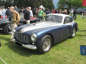 The Ferraric166-Inter Berlinetta by Stabilimenti Farina. See the similarities with the Simca * Sport Coupé?